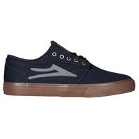 Lakai Griffin Skate Shoes - Navy/Gum Herringbone