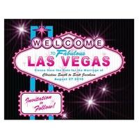 Las Vegas Save The Date Card