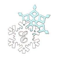 Laser Expressions Snowflake Monogram \