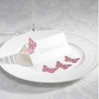 Lasercut Butterfly Trim Pack - Silver