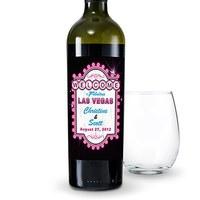 Las Vegas Wine Label