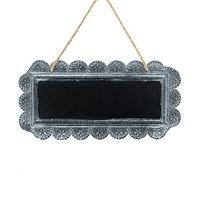 Large Tin Chalkboard Sign - Plain