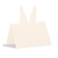 Laser Expressions Rabbit Ears Folded Place Card