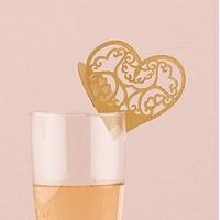 laser expressions double heart filigree laser cut glass card shimmer p ...
