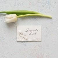 Lace Opulence Laser Embossed Place Cards