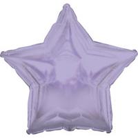 Lavender Metallic Star Foil Balloon