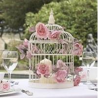 Large Ivory Wedding Birdcage