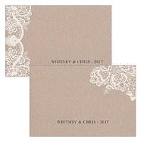 Lace Medley Assorted Flat Place Card