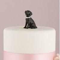 Labrador Dog Figurine - Black