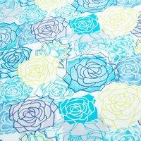 Large Roses 100 Percent Cotton 1m x 1m 400714