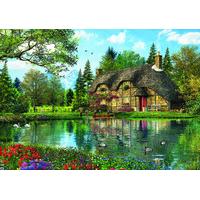 Lake View Cottage 2000 Piece Jigsaw Puzzle