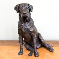 Labrador Bronze Sculpture