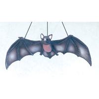 large black rubber bat decoration