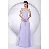 lan ting bride floor length spaghetti straps bridesmaid dress elegant  ...