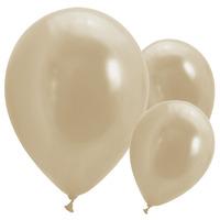 Latex Party Balloons Metallic Gold