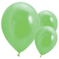 Latex Party Balloons Metallic Green