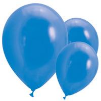 Latex Party Balloons Metallic Blue