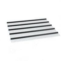 Landa Tianrui TM-DIY 17mm 40-Pin 2.54mm Pitch Straight Pin Header - Black (5PCS)