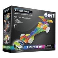 Laser Pegs Top Fuel Dragster Jet 6 in 1