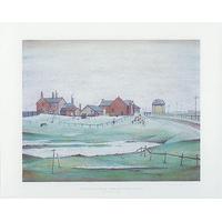 Landscapes with Farm Buildings, 1945 By L.S Lowry