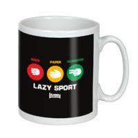 lazy sport plain lazy mug