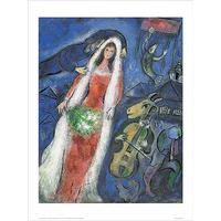 La Mariee By Marc Chagall
