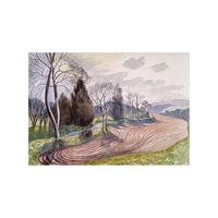 Landscape Near Hadleigh By John Nash R.A.