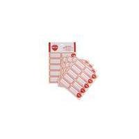 Label stickers, 100 pieces