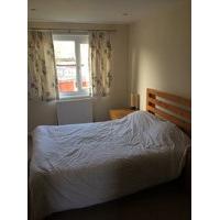 large double bedroom double bed and wardrobe
