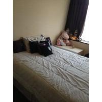 Large double bed room with a big window!!!