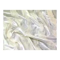 lace stripe satin dress fabric white