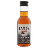 lambs navy rum 5cl miniature