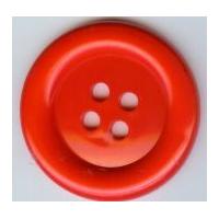 Large Round Plastic Clown Buttons Red