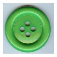 Large Round Plastic Clown Buttons Green