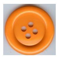 Large Round Plastic Clown Buttons Orange