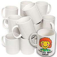 Large Porcelain Mugs Bulk Pack (Pack of 36)