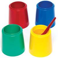 Large Non-Spill Water Pots (Pack of 4)