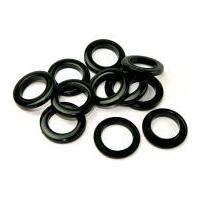 Large Plastic Curtain Eyelets Black