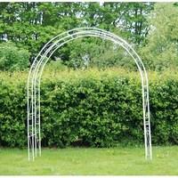 Large Cream Loire Garden Arch