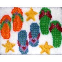 Latch Hook Kit - Flip Flops 207897