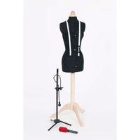 lady valet s 8 pt black and natural colour and polished wooden stand 3 ...