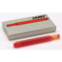 lamy t10 cartridges red