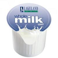 Lakeland Full Fat Milk Pots Pack of 120 A01982