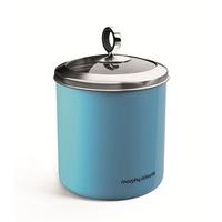 Large Cyan Storage Canister