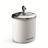 Large White Storage Canister