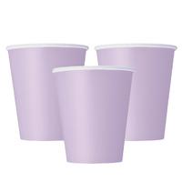 Lavender Big Value Paper Party Cups