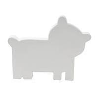 Large Primed Mache Bear Symbol 20.5 cm