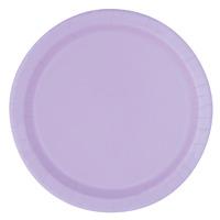 Lavender Big Value 6 3/4in Paper Party Plates