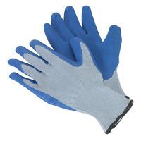 Latex Knitted Wrist Gloves in Packs of 10