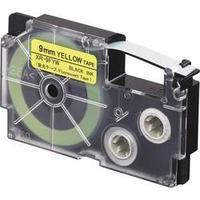 Labelling tape (fluorescent) Casio XR-9FYW Tape colour: Yellow (fluorescent) Font colour:Black 9 mm 5.5 m